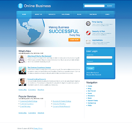 Drupal Main Page