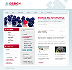 Web Hosting Web Design Template 25916