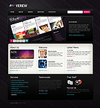 Web Hosting Web Design Template 25920