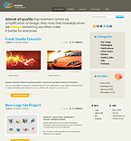 Web Hosting Web Design Template 25956