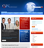 Web Hosting Web Design Template 25980