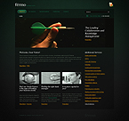 Web Hosting Web Design Template 26011