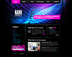 Web Hosting Web Design Template 26018