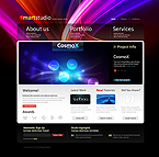 Web Hosting Web Design Template 26050