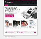 Web Hosting Web Design Template 26057