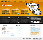 Web Hosting Web Design Template 26075