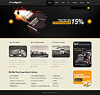 Web Hosting Web Design Template 26084