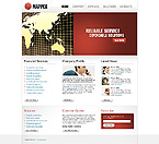 Web Hosting Web Design Template 26097
