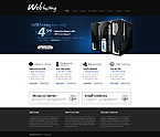 Web Hosting Web Design Template 26115