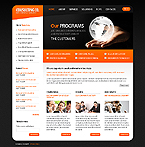 Web Hosting Web Design Template 26119