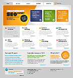 Web Hosting Web Design Template 26124