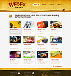 Web Hosting Web Design Template 26176