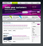 Web Hosting Web Design Template 26333