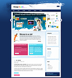 Web Hosting Web Design Template 26455