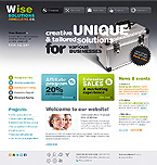Web Hosting Web Design Template 26657