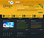 Web Hosting Web Design Template 26682