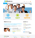 Web Hosting Web Design Template 26788