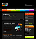 Web Hosting Web Design Template 27242