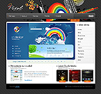 Web Hosting Web Design Template 27283