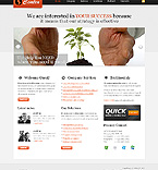 Web Hosting Web Design Template 27523