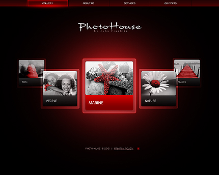 ADOBE PHOTOSHOP HOMEPAGE SCREENSHOT