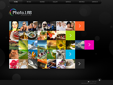 ADOBE PHOTOSHOP HOMEPAGE SCREENSHOT