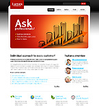 Web Hosting Web Design Template 27554
