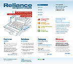 Web Hosting Web Design Template 27560