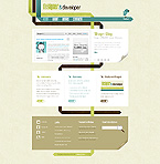 Web Hosting Web Design Template 27600