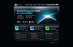 Web Hosting Web Design Template 27643