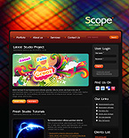 Web Hosting Web Design Template 27857