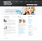 Web Hosting Web Design Template 27863