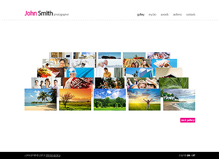 ADOBE PHOTOSHOP HOMEPAGE SCREENSHOT