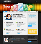 Web Hosting Web Design Template 28113