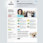 Web Hosting Web Design Template 28194