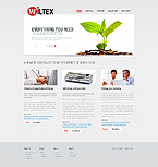 Web Hosting Web Design Template 28196
