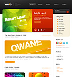 Web Hosting Web Design Template 28215
