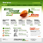 Web Hosting Web Design Template 28252