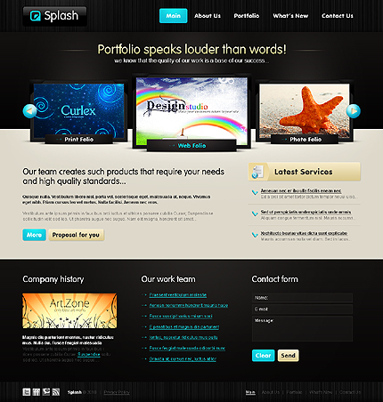 ADOBE PHOTOSHOP HOMEPAGE SCREENSHOT