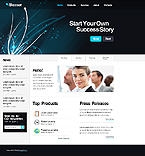 Web Hosting Web Design Template 28288