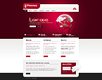 Web Hosting Web Design Template 28598