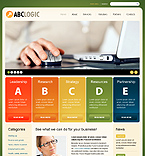 Web Hosting Web Design Template 28832