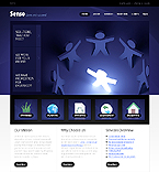 Web Hosting Web Design Template 28884