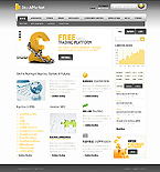 Web Hosting Web Design Template 28923