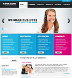 Web Hosting Web Design Template 28962