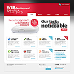 Web Hosting Web Design Template 29331
