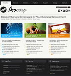 Web Hosting Web Design Template 29414