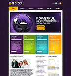 Web Hosting Web Design Template 29638