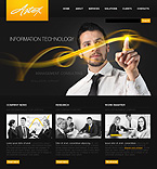 Web Hosting Web Design Template 29651