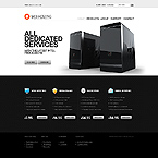 Web Hosting Web Design Template 29703